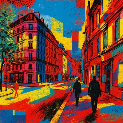 Postmodernism Art Style Style Transfer Example