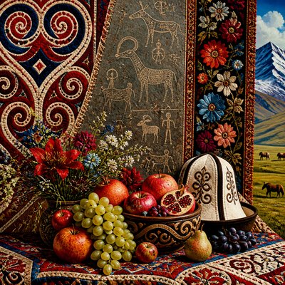 Kyrgyz Art Style 3