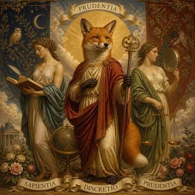 animal standing in natural pose — Allegory Art Style