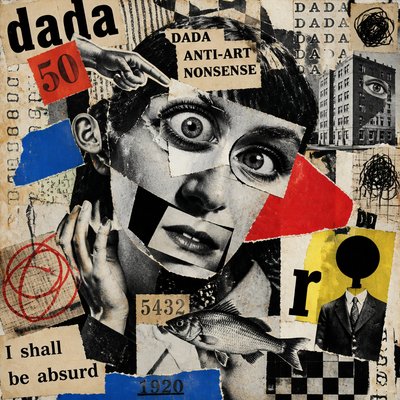 Dada Art Style example