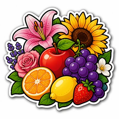 Die-Cut Sticker Design 3