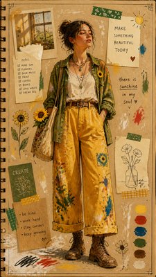 full-length portrait of an elegant figure