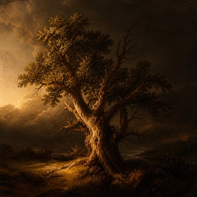 a tree in nature