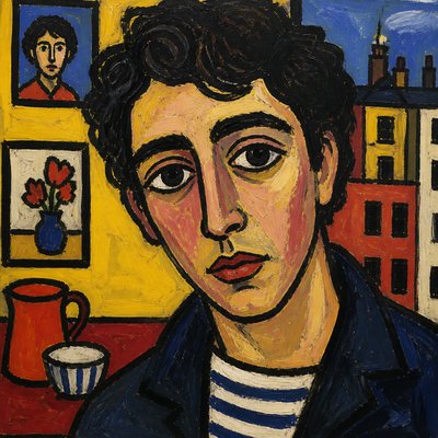 portrait of a person with expressive eyes