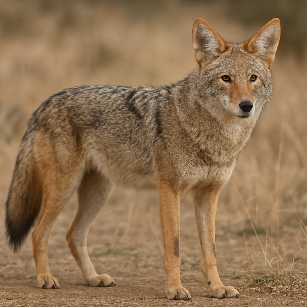 animal standing in natural pose