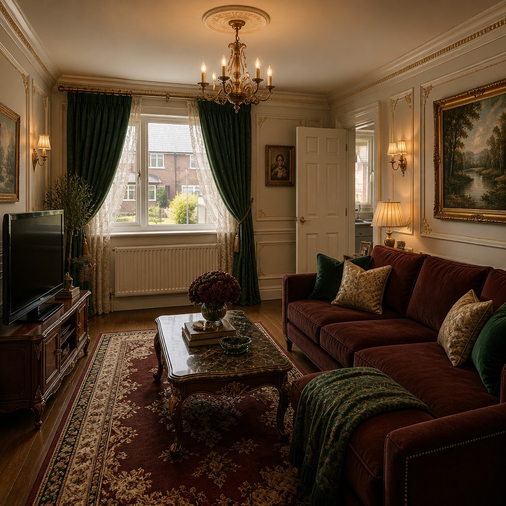 Traditional Interior Design Style Transfer Example