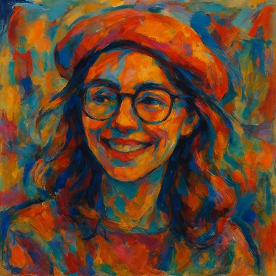 Abstract Landscape Art Style Style Transfer Example