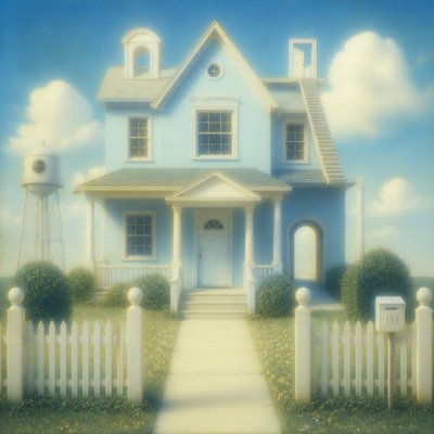 house with front view