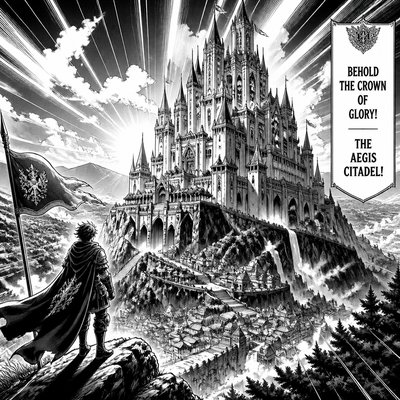 majestic castle on a hilltop