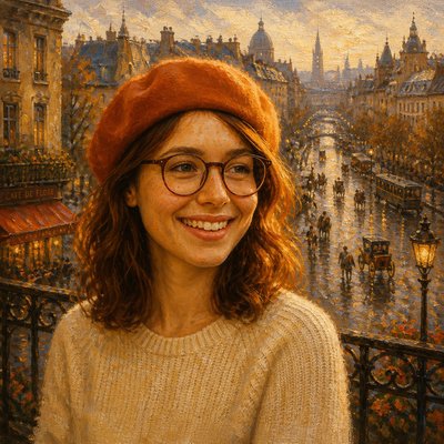 Cityscape Painting Style Style Transfer Example