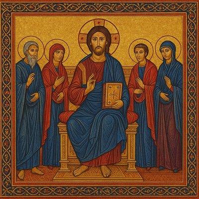 Byzantine Classical Art Style Style Transfer Example