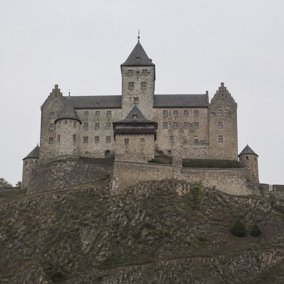 majestic castle on a hilltop