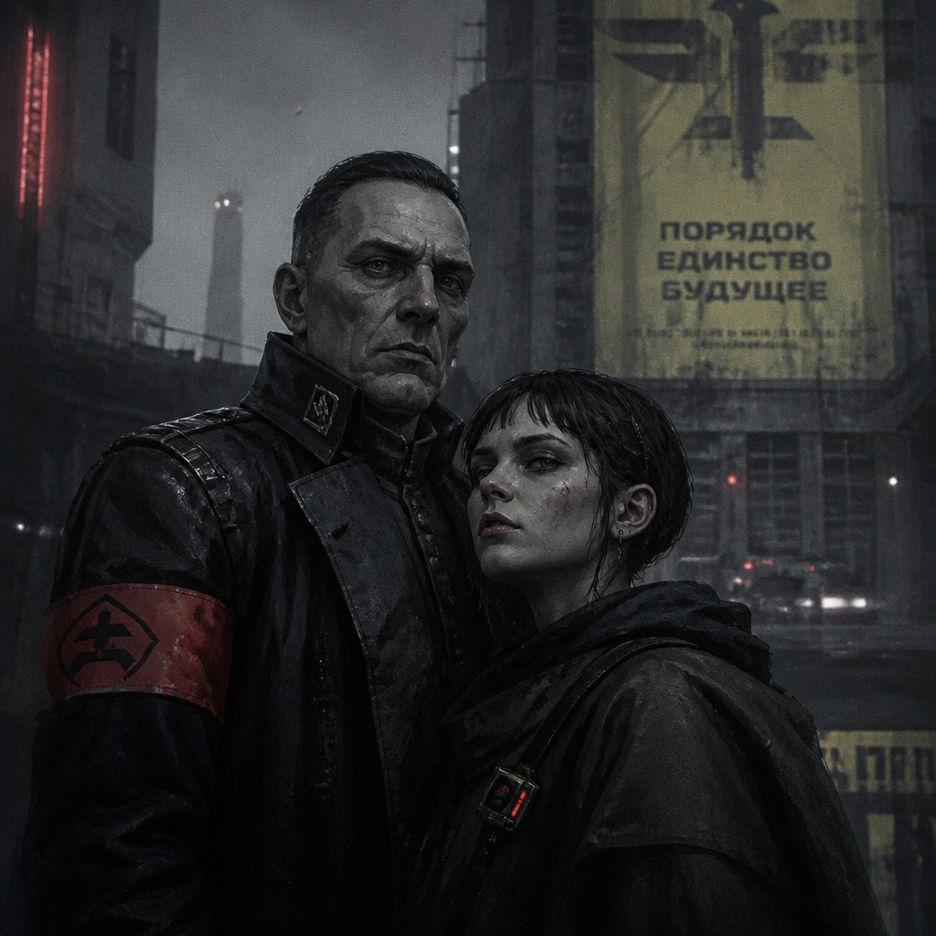 portrait of two people together