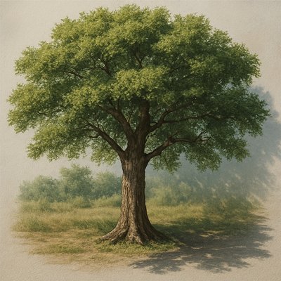 a tree in nature