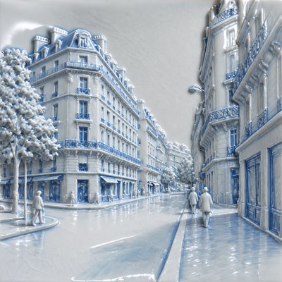 Porcelain Glaze Style Transfer Example