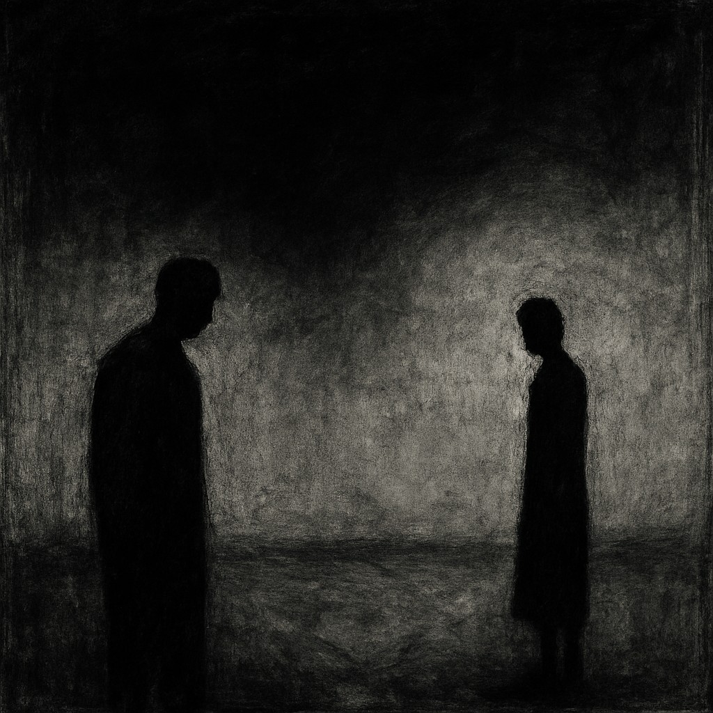 portrait of two people together