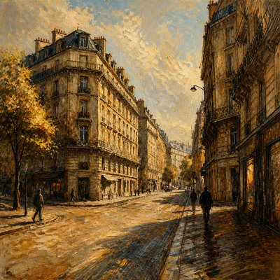 Oil Painting Art Style Style Transfer Example