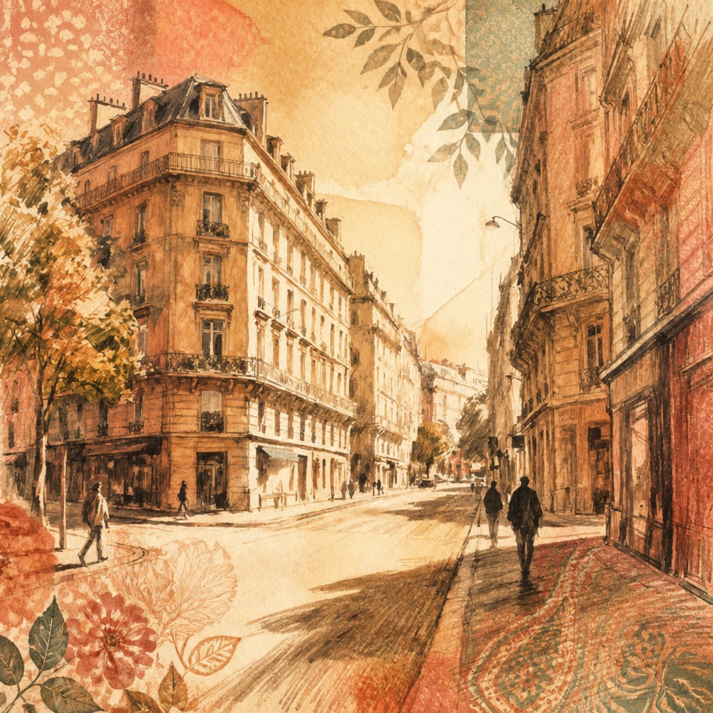 Bohemian Fashion Design Style Transfer Example