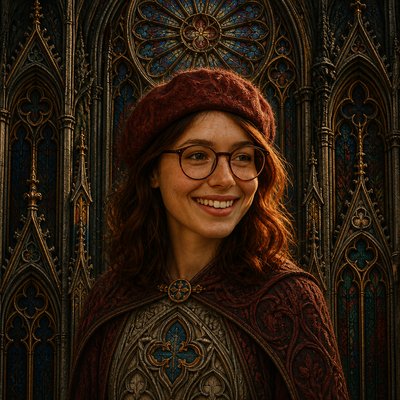 Gothic Architecture Art Style Transfer Example