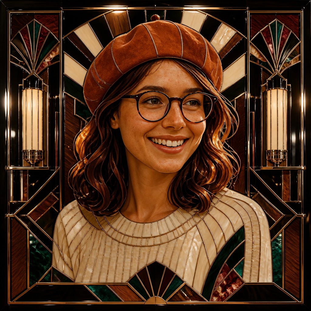 Art Deco Furniture Art Style Transfer Example