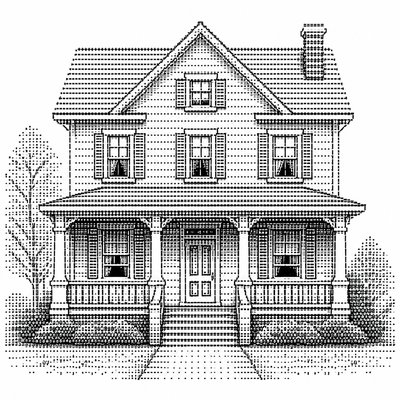 house with front view