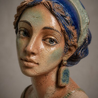 portrait of a person with expressive eyes