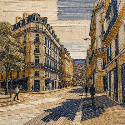 Cape Verdean Art Style Style Transfer Example
