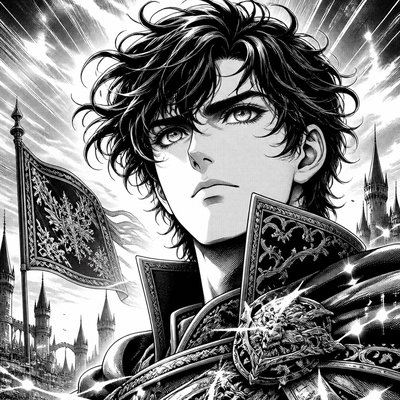 Fantasy Adventure Manga Art Style example