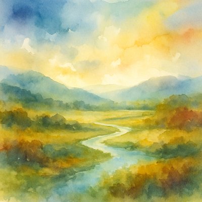 wide landscape with natural scenery