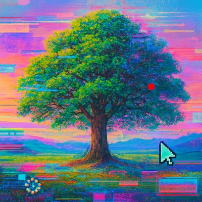 a tree in nature