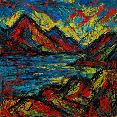 Neo-Expressionist Modern Art Style 2
