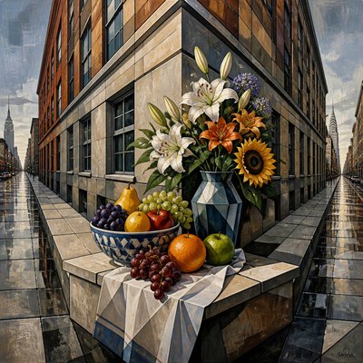 Two-Point Perspective Art Style 3