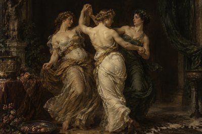 three graces dancing together