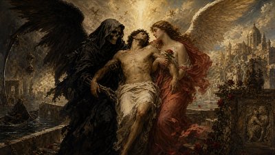 "Death and love are the two wings that bear the good man to heaven.”
- Michelangelo
