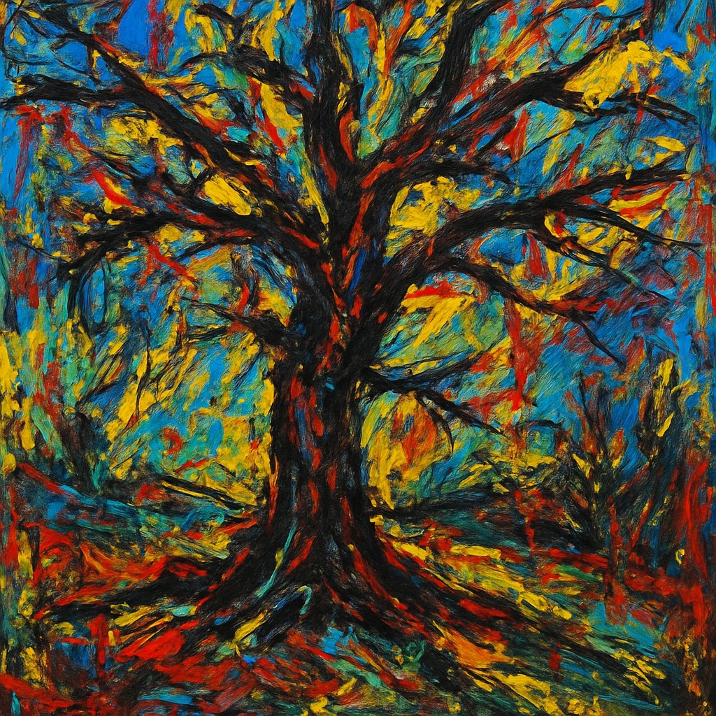 a tree in nature