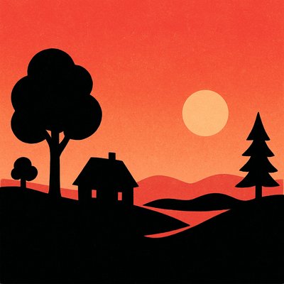 wide landscape with natural scenery