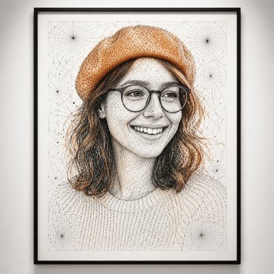 Generative Art Style Style Transfer Example