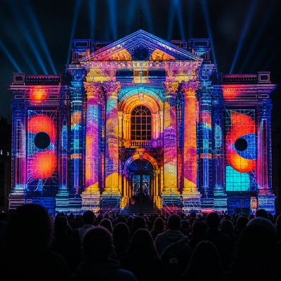 still life with everyday objects — Projection Mapping Style
