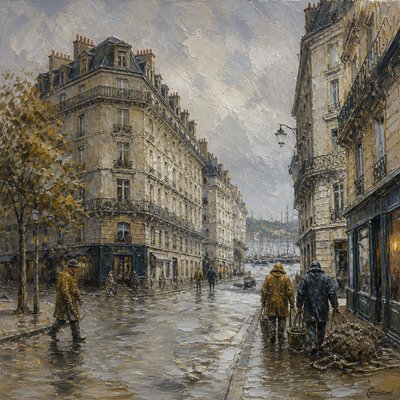 Newlyn Art Style Style Transfer Example