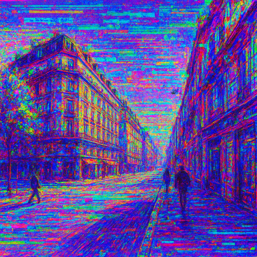 Post-Internet Art Style Style Transfer Example