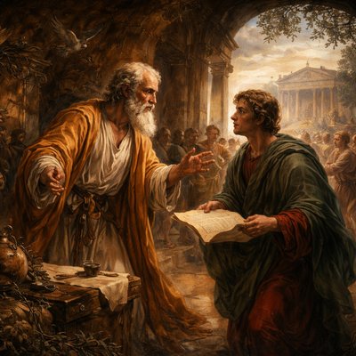 “As I besought thee to abide still at Ephesus, when I went into Macedonia, that thou mightest charge some that they teach no other doctrine,” (1 Timothy 1:3, KJV)
