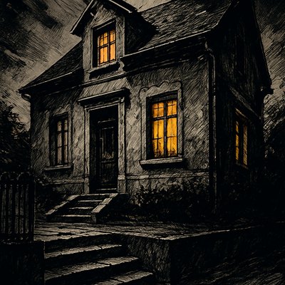 house with front view