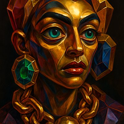 portrait of a person with expressive eyes