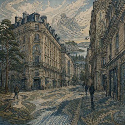 Helsinki Art Style Style Transfer Example