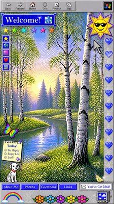 a serene birch forest in soft morning light, no people, no text