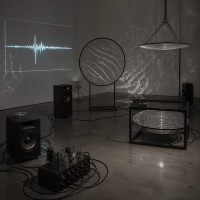 still life with everyday objects — Sound Art Style