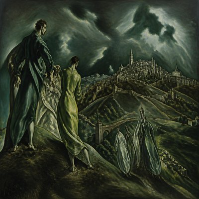 wide landscape with natural scenery — Toledo Art Style