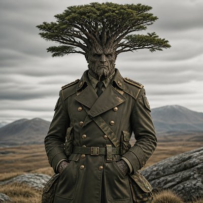 a tree in nature — Military-Inspired Fashion