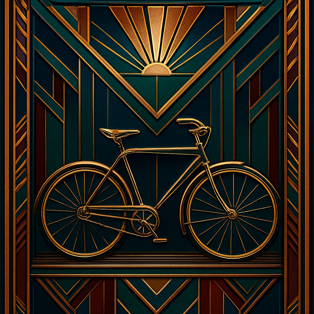 bicyle resting against a wall