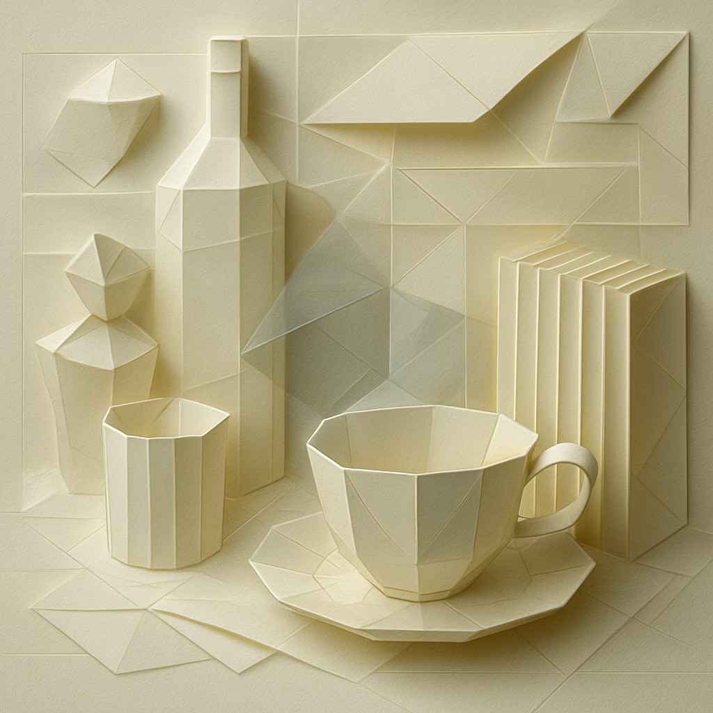 still life with everyday objects